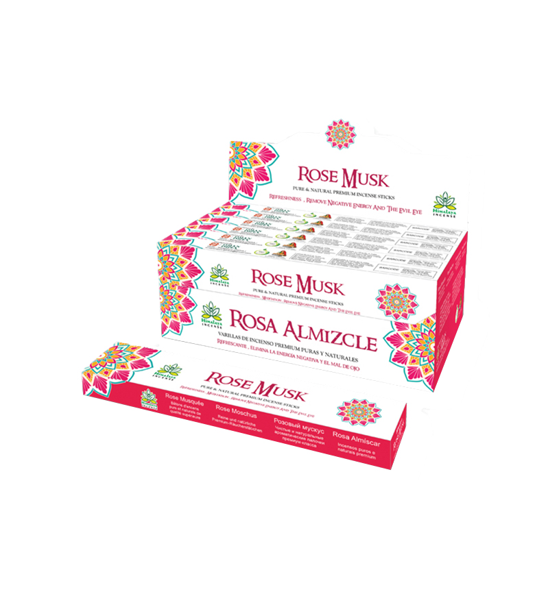 Himalaya Rose Musk Encens - 15g